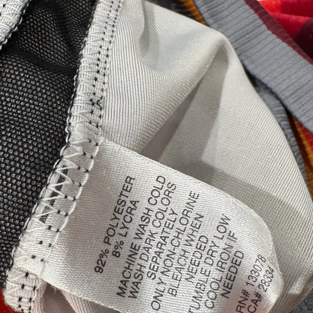 Lucky in Love Velvet Camo Jacket Black Grey Stripe Full Zip Size Medium Tennis - Picture 6 of 9